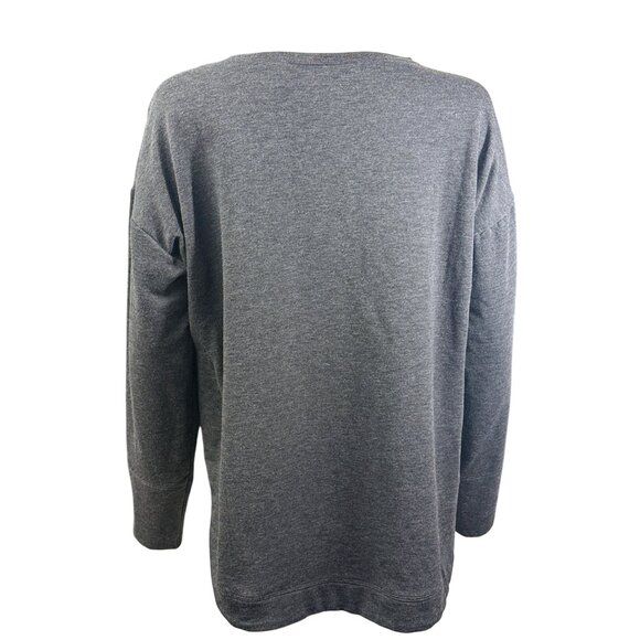 NFL Team Apparel Womens Arizona Cardinals Gray Sweatshirt Size L Red Logo Design - Picture 2 of 6